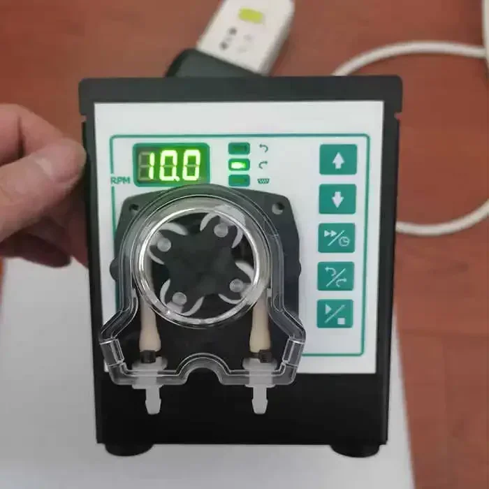 BT100Q Peristaltic Pump Adjustable speed CEMS phosphoric acid titration device pumps