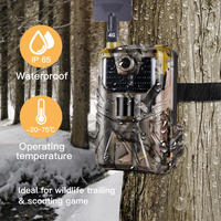 HC900LTE 4G Hunting Trail Camera 20MP 1080P Photo Traps 0.3S MMS/SMS/SMTP/FTP Wildlife Surveillance Trails Cameras 44LED IP65