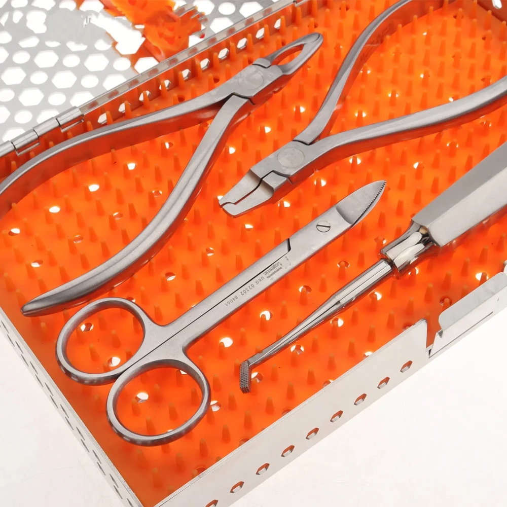 1PC Children's Orthodontic Band Trimming Pliers Edge Rolling Pliers Dental Metal Prefabricated Crown Set  Educational Toy