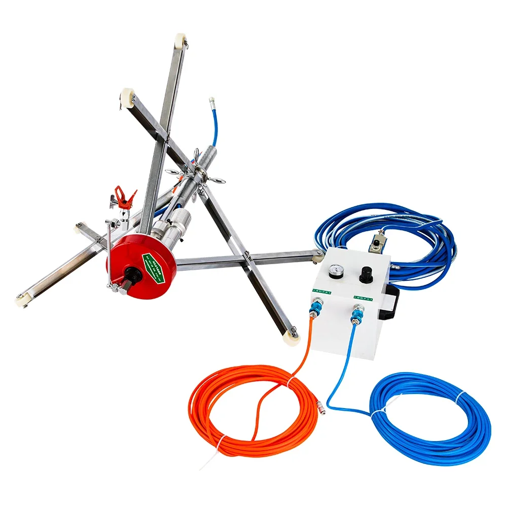 300-1300mm Tube Coating PT-3 Interior Pipe Coating Equipment Internal Pipe Paint Sprayer Internal Pipeline Sprayer