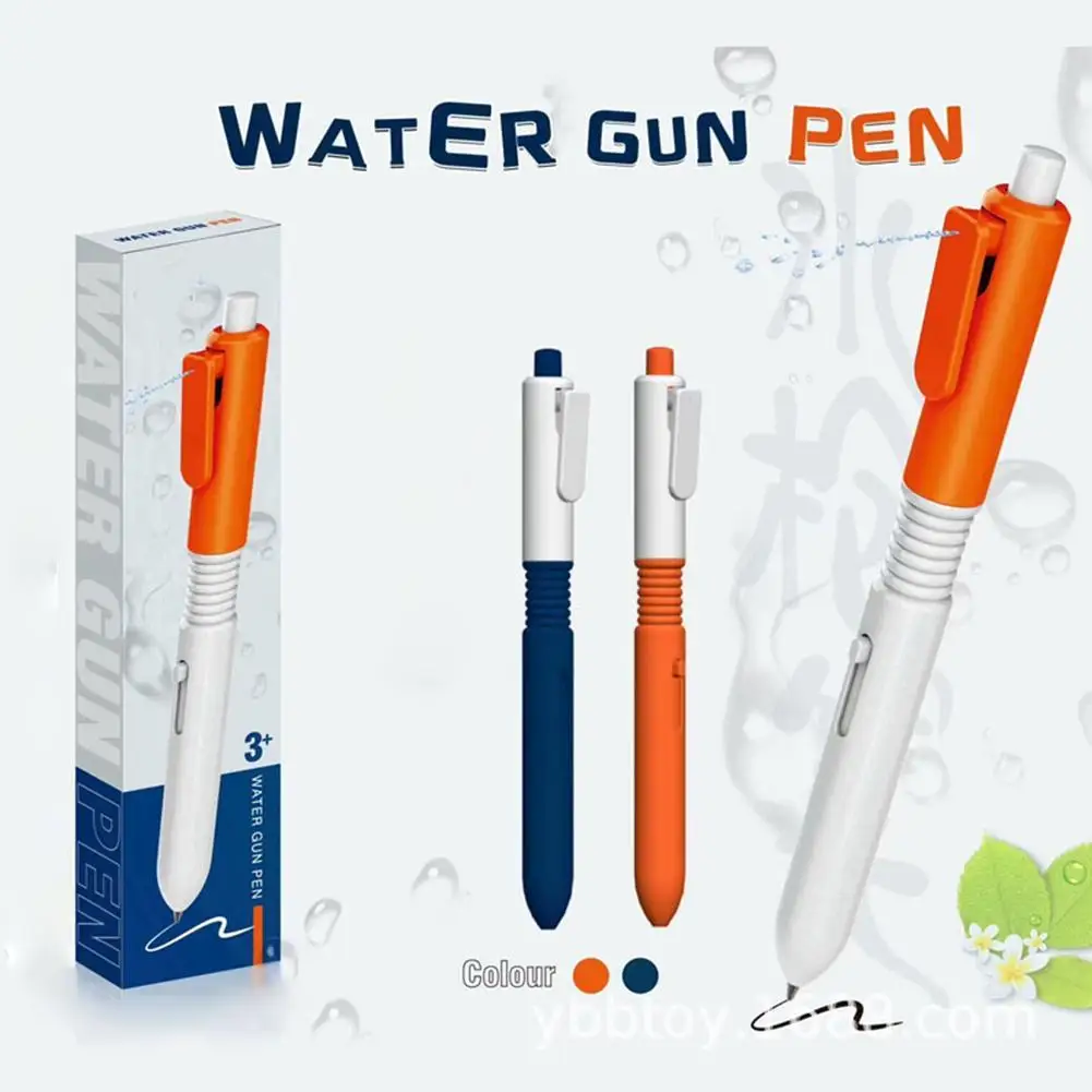 Fun Pen Water Gun Gadget New Fancy Toy Pen Back-to-school Decompression Interactive Prank Kids Toys Stress Release Toys