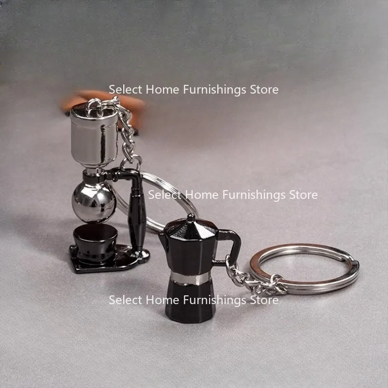 Suitable for Coffee Keychain Mini Latte Tank EK43 Bean Grinder Commemorative Pendant