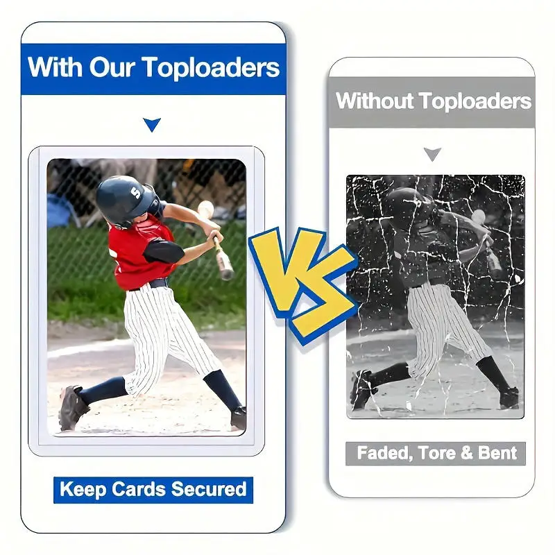 20PCS Game Card Sleeves Holder PVC Cards Hard Plastic Toy Kpop Idol Photo Cards For Protectors Storage Gift Trading Cards view 4