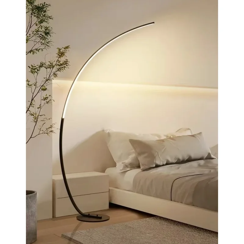 Floor Lamp Living Room Table Lamp Sofa Side Minimalist Nordic Designer Minimalist Led Creative Bedroom Bedside Lamp Fishing Lamp