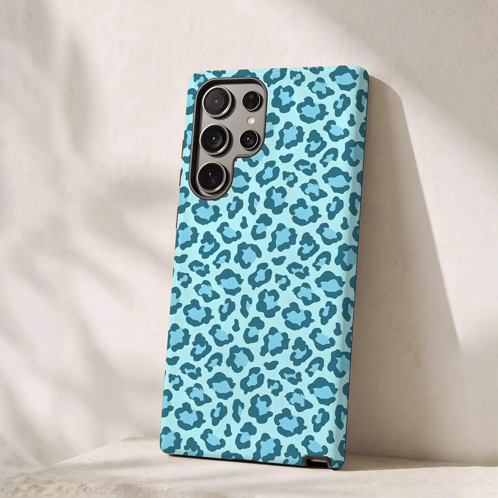 Leopard print pattern  Phone Case For Samsung Galaxy S26 25 S24 S23 S22 S21 Ultra Glossy Film Phone Case
