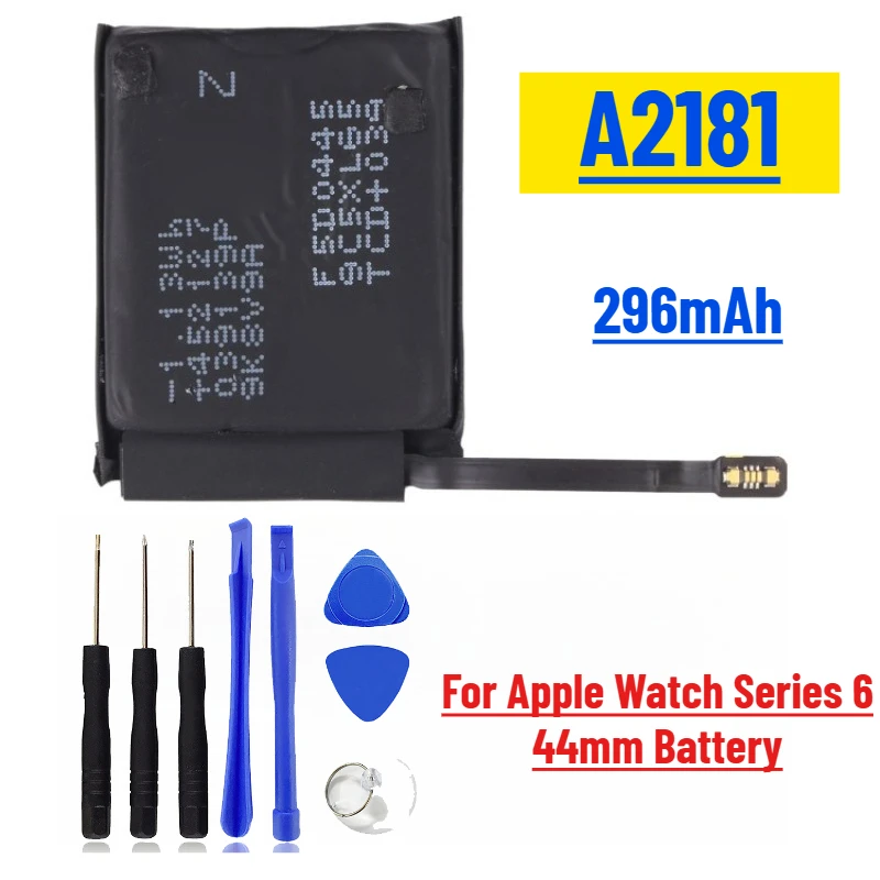 

296mAh A2181 for Apple Watch Series 6 44mm Battery Free Tools