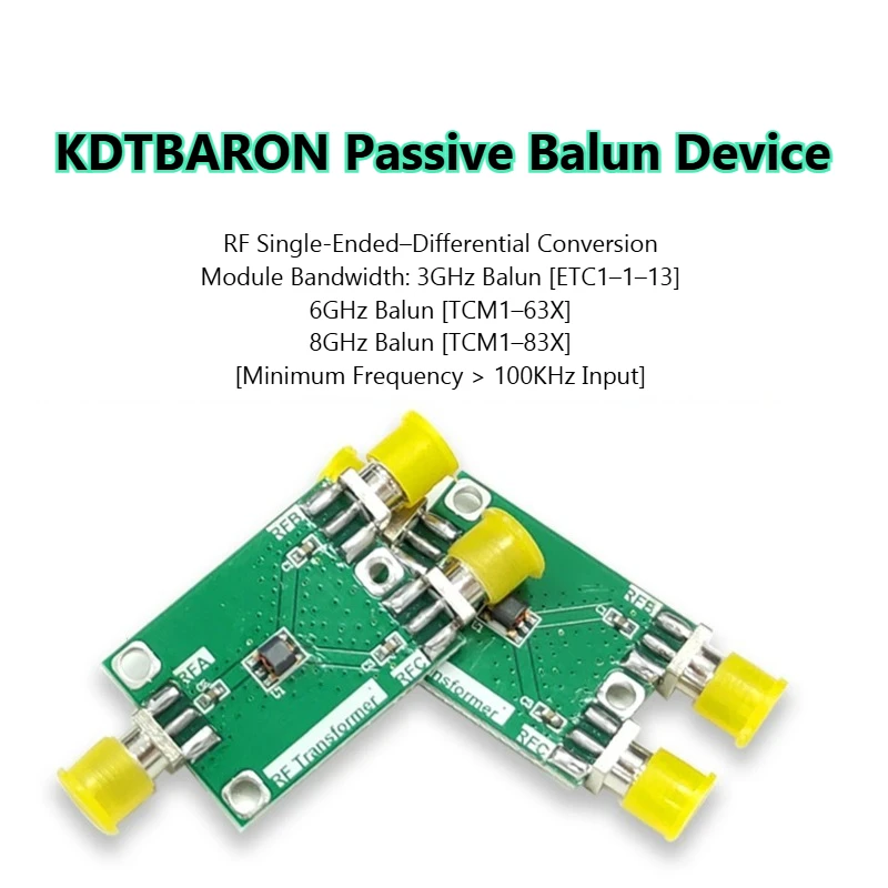 KDTBARON RF Barron Transformer, RF Single Ended-Differential Converter for ADF4351/4355/5355 KDTBARON-003