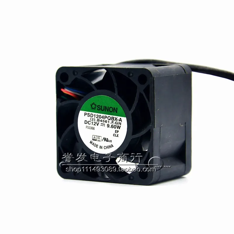 NIEUWE ORIGINELE PSD1204PQBX 12 V 9.6 W 4028 40x40x28mm KOELVENTILATOR RADIATOR