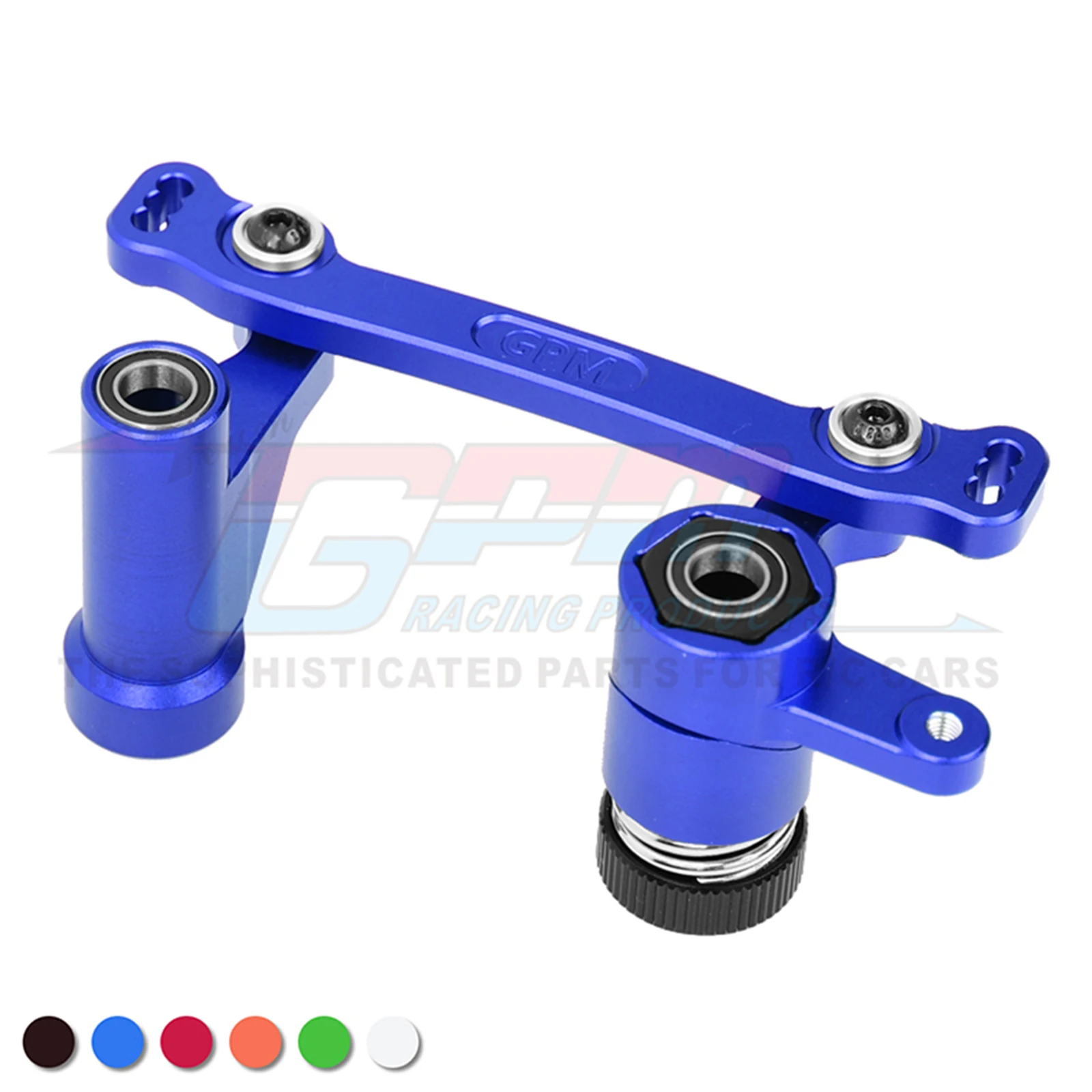 GPM 7075 Alloy Steering Bellcrank Set For LOSI 1/6 8IGHT-X Lasernut 8XE 8XTE