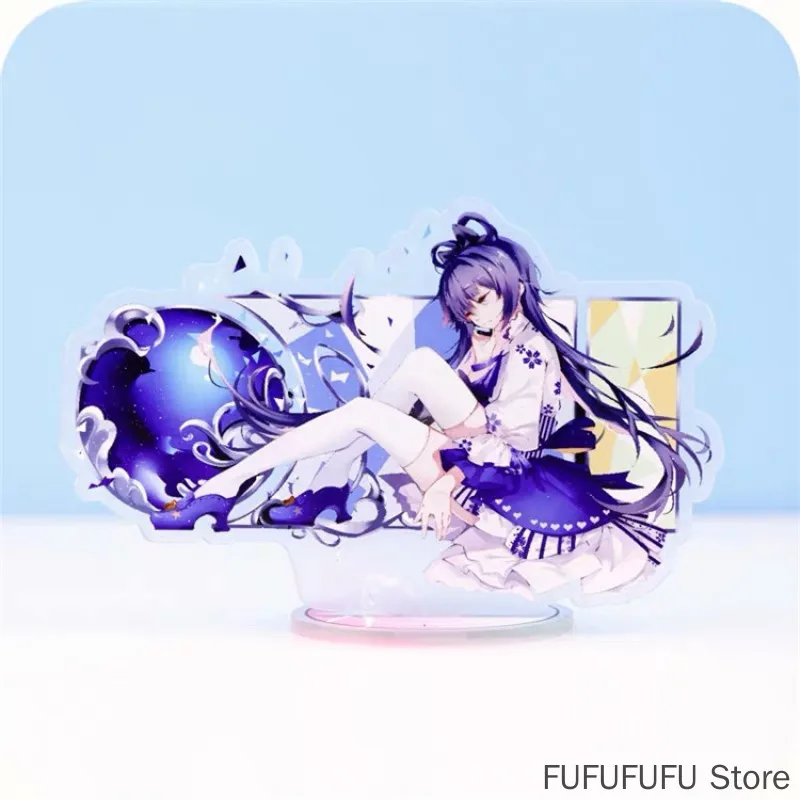 15CM New Anime Hatsune Miku Cute Kawaii Manga figure Acrylic Action Figure Standing Plates Collectible Model Toys ornament gifts