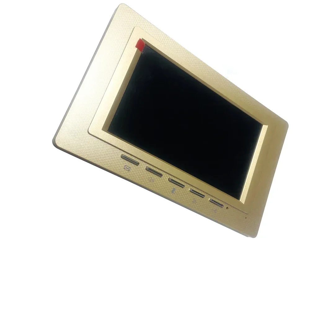 Wire Intercom System With 7" LCD Screen Video Door Phone Door Bell Talk Back For Visitor IC/ID Card Unlock Night Vision