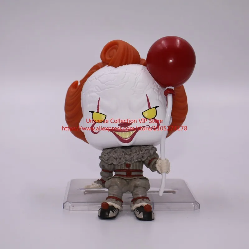 Pennywise con soporte para globos # Figura Coleccionable de Vinilo Funko Pop 2030, Edición Limitada, Regalo para Fanáticos de Películas de Terror
