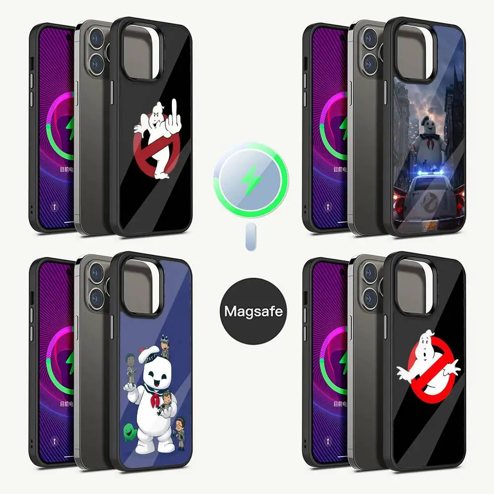 

Чехол для телефона Funny Movie G-Ghostbusters для iPhone 16,15,14,13,12,11, Pro, Max, Plus, Mini, Magsafe, Магнитный чехол для беспроводной зарядки