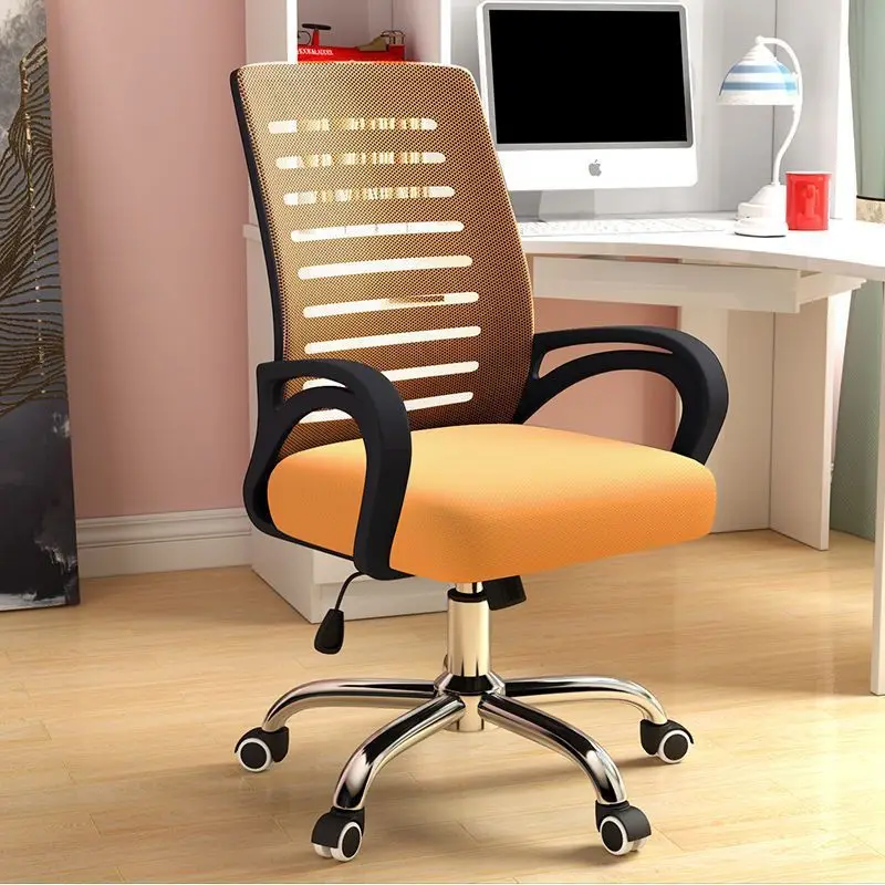

Office chair, comfortable sitting swivel backrest chair, staff conference room study chair, home computer chair