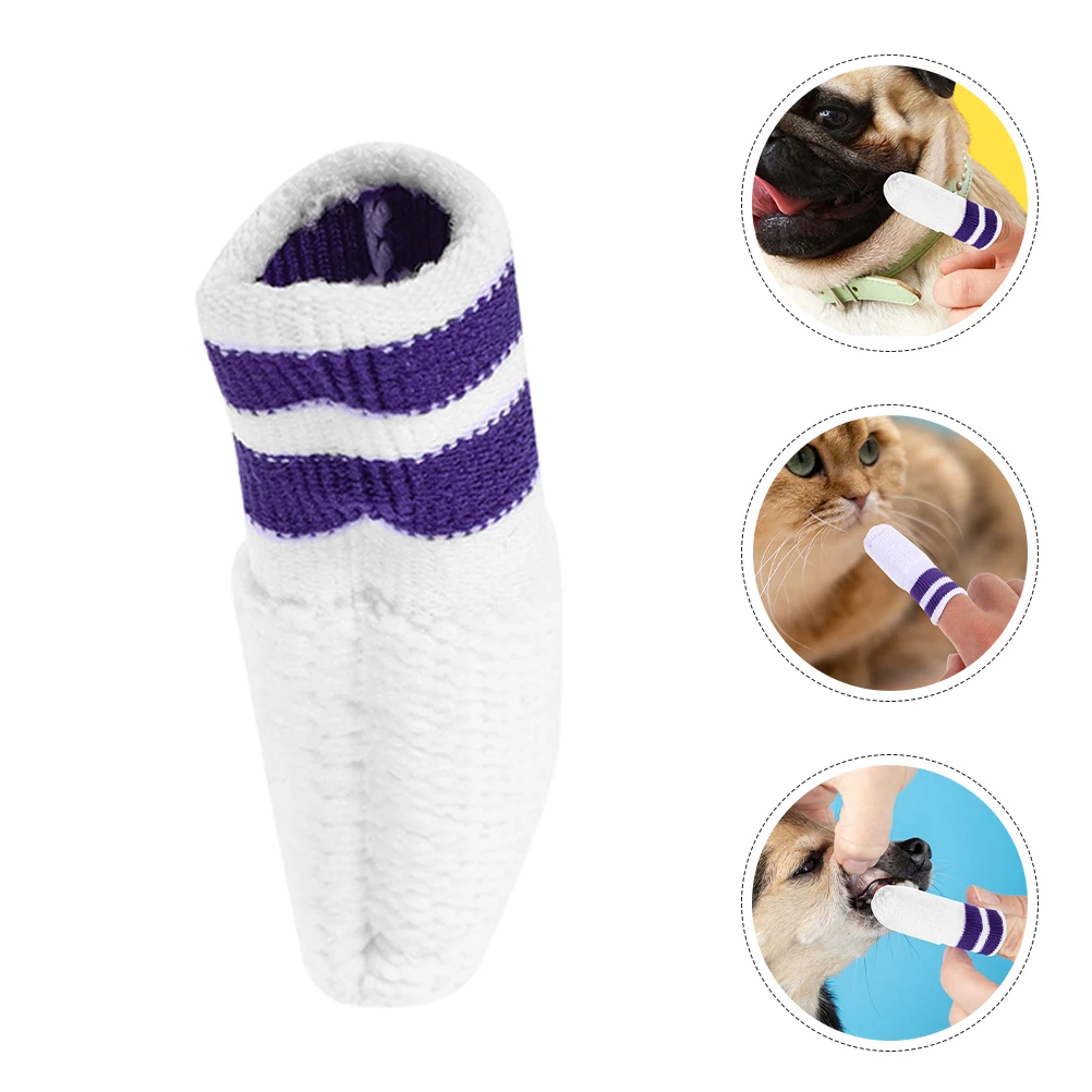 

3pcs Pet Cleaning Finger Toothbrush for Finger Toothbrush For Small Dogs Cats Dogs Teeth Cleaning Tools Supplies Dog Dental Care