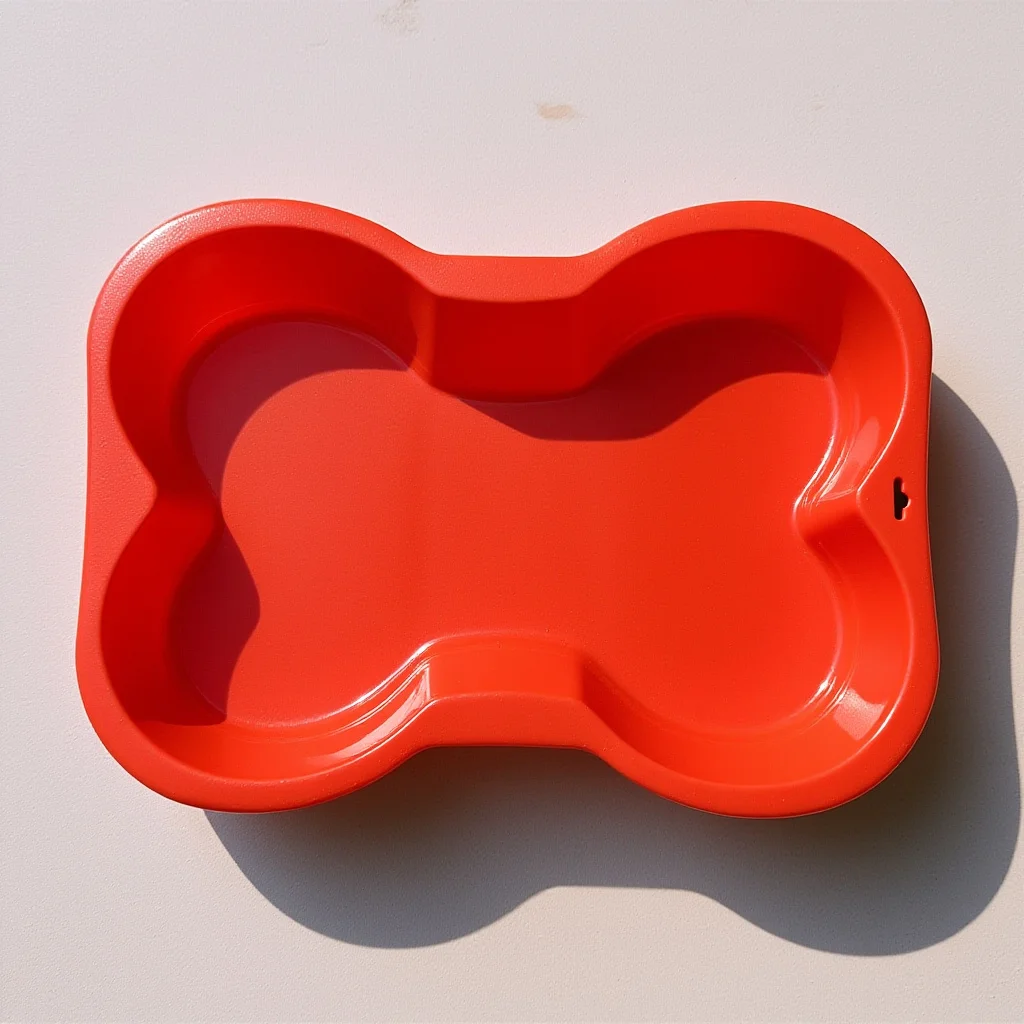 

Reusable Bone Shape Silicone Baking Mold Non-Stick DIY Cake Pan for Oven Microwave Freezer Safe Cake Making Mold for Baking