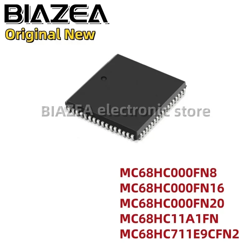 1piece MC68HC000FN8 MC68HC000FN16 MC68HC000FN20 MC68HC11A1FN MC68HC711E9CFN2 PLCC-68