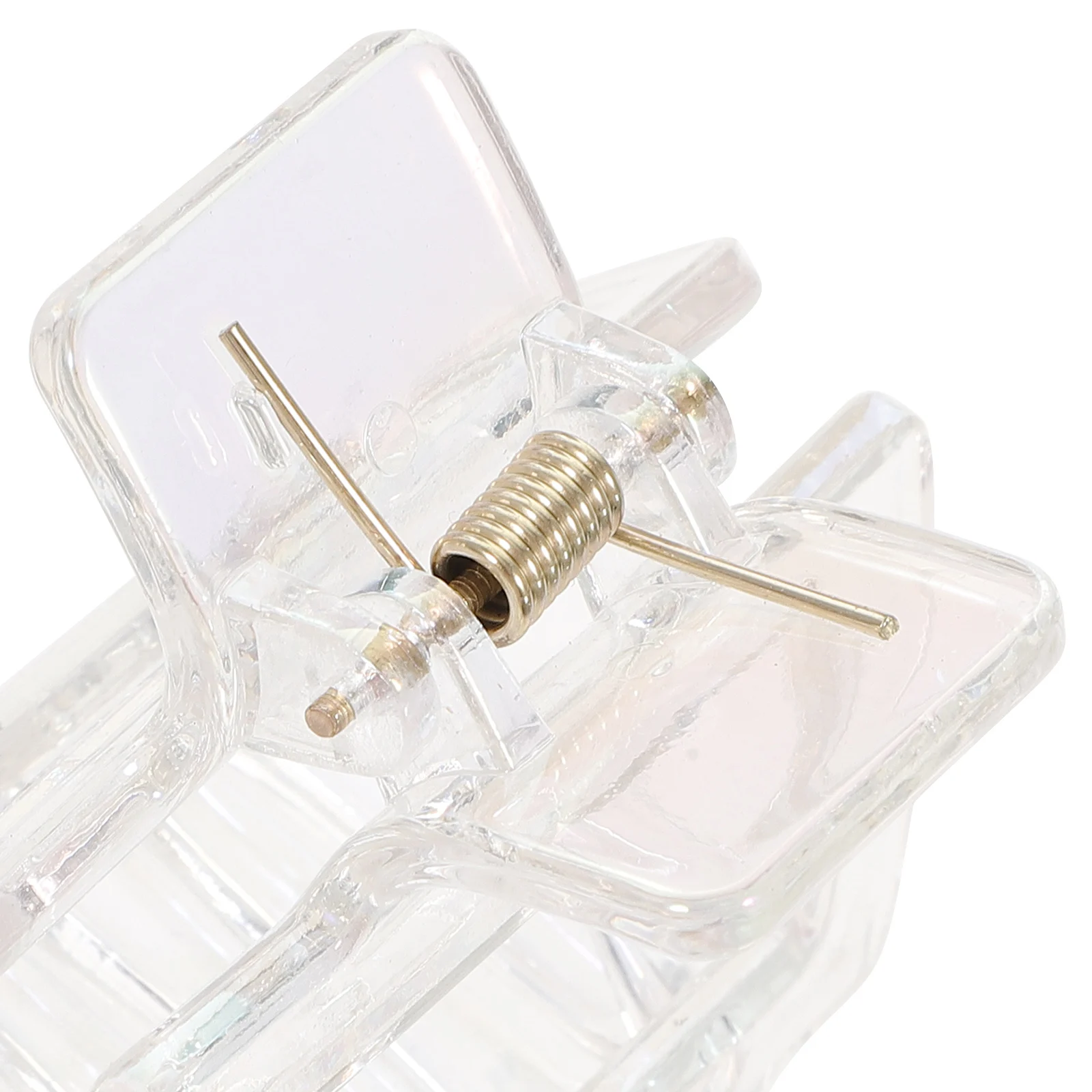 

6pcs Transparent Claw Clips Clear Large Strong Hold Holders For Thick Curly Straight Hair Women Styling Tool Gift Ponytail Back