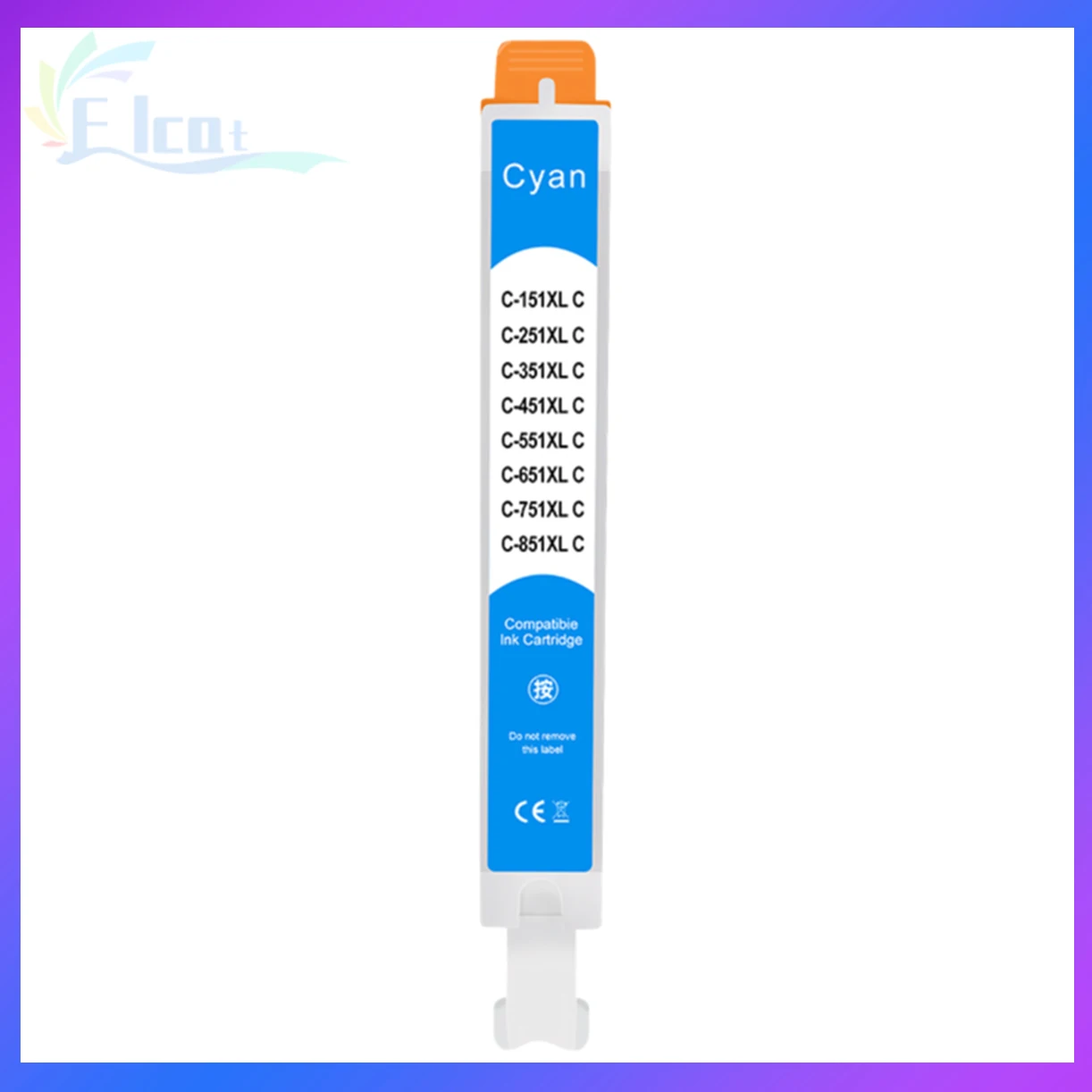 PGI-150 CLI-151 PGI-150 CLI-151XL ink cartridge Compatible For Canon PIXMA iP7210 iX6810 MG5410 MG5610 MG6310 MG7110 721 Printer view 3