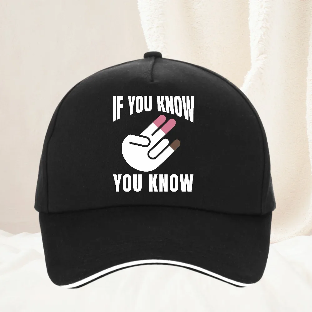 

If You Know You Know hat Women Men Bold Statement Adult Humor Sarcastic Ironic Baseball Cap Adjustable Dad Hat