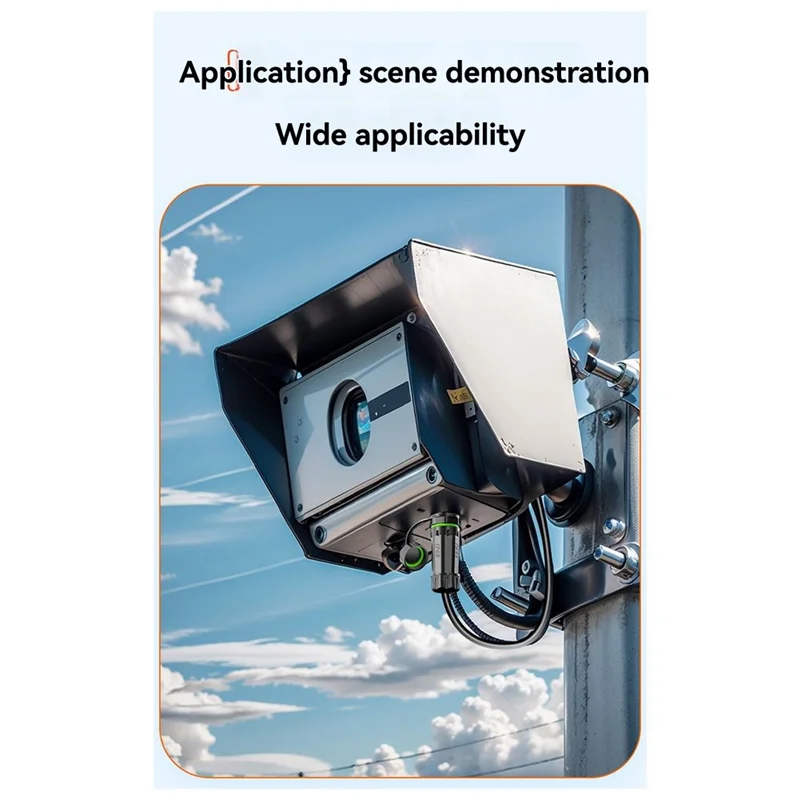 

F-F RJ45 Waterproof Butt Connector Ethernet Adapter Extension Cable CAT6A Female Panel Mount Socket Without Cable