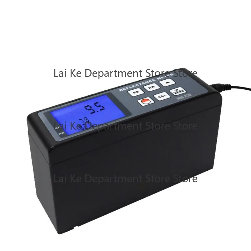 English Coating Coverage Meter RM-206 for Measuring Surface Reflectance of Thin Film Grease on Plastic Products
