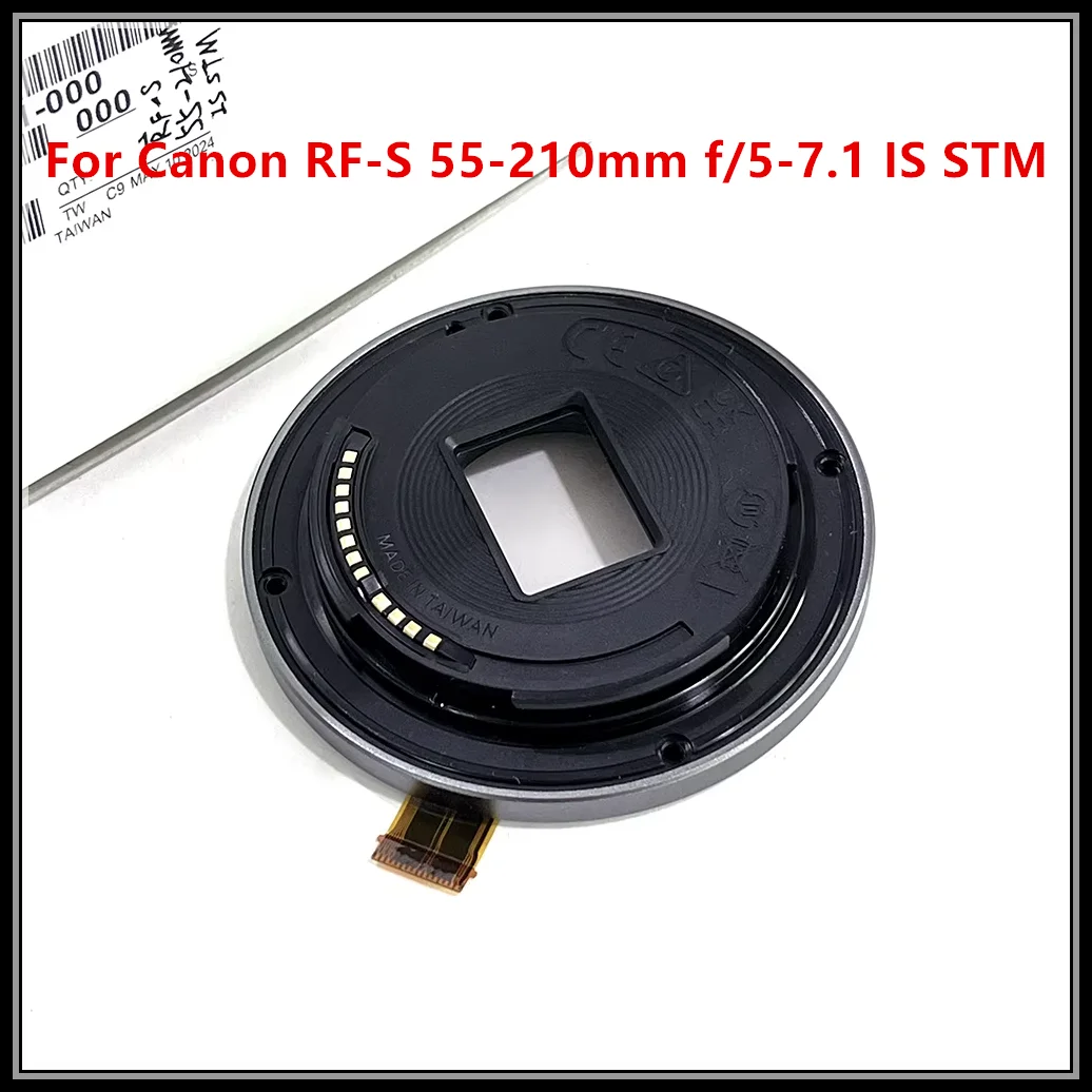 Repair Parts Lens Bayonet Mount Mounting Ring Contact Cable With Glass For Canon RF-S 55-210mm f/5-7.1 IS STM