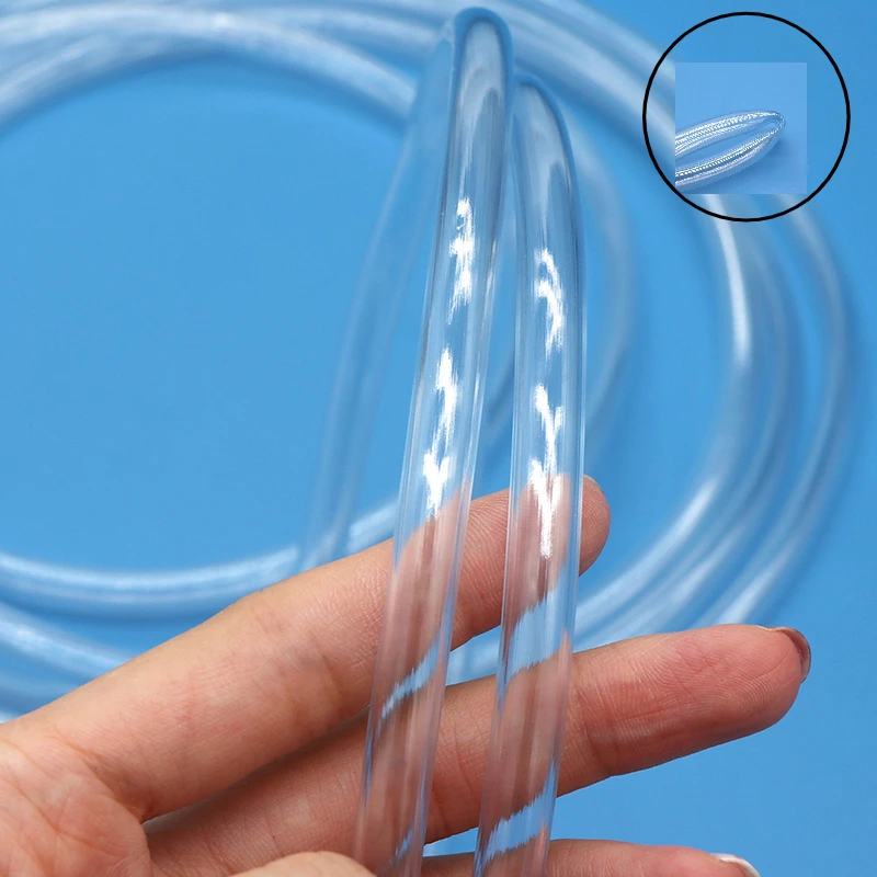 

1/2m Transparent PVC Plastic Hoses 2 3 4 5 6 8 10 12 14 16 18 20 25mm Inner Diameter High Quality Water Pump Tube Hose