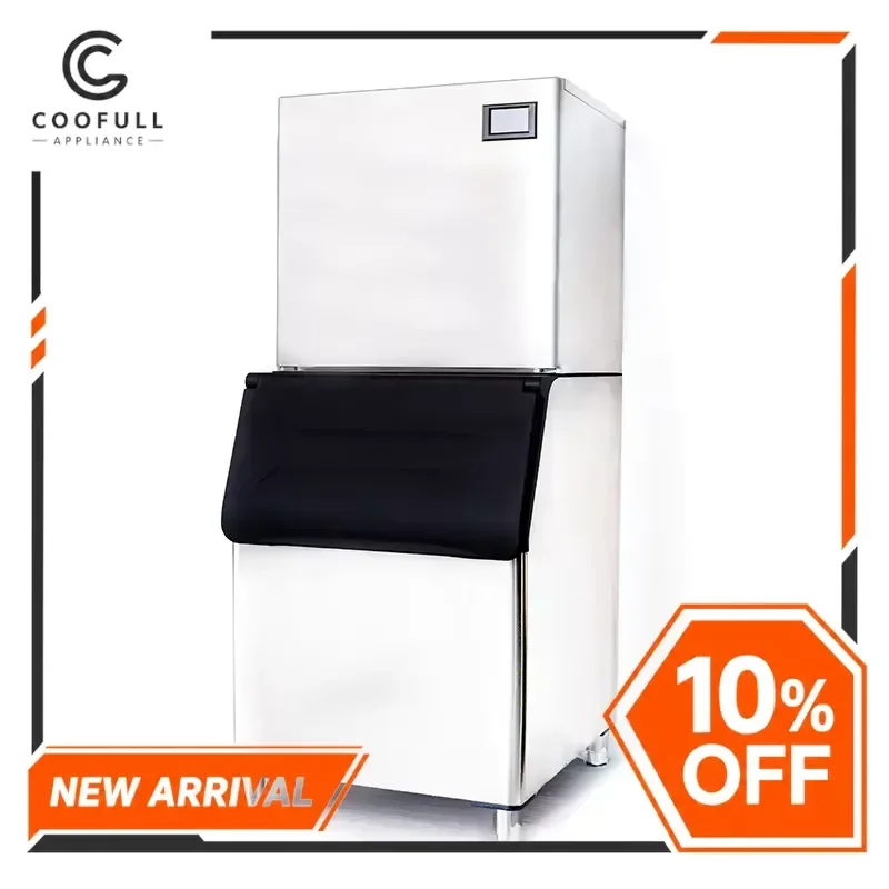 # 150kg Cube Ice Maker Machine 24h High Efficient Commercial Ice Maker for Bar Restaurant Hotel Environmentally Friendly