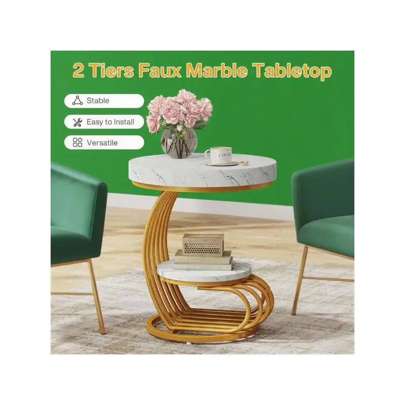 Wooden Side Table - Modern Minimalist Accent Table for Living Room or Bedroom, Stylish & Functional Furniture Piece