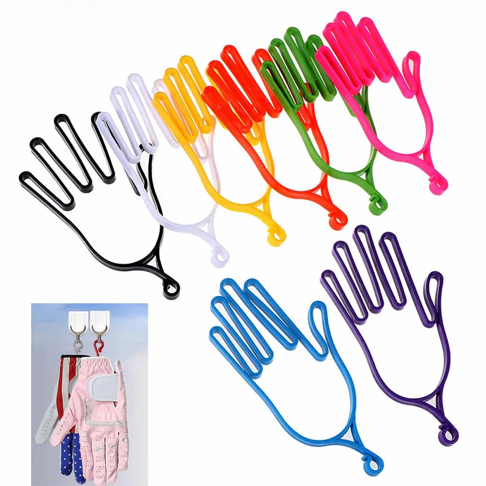 1Pcs Golf Gloves Stretcher Durable Outdoor Sport Gloves Holder Keeper Hanger Dryer Shaper Tool Accessories