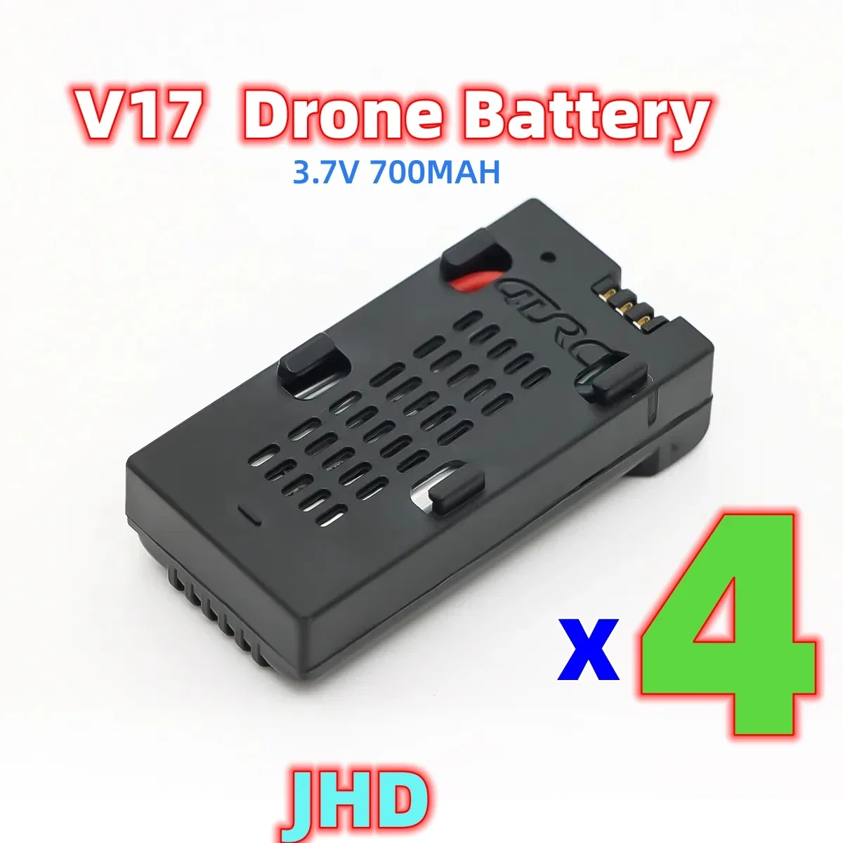 JHD-batería 4D-V17 para avión teledirigido, Original, 4DRC V17, 700mAh, accesorios para Dron V17