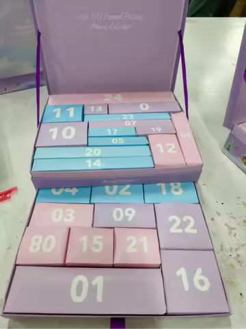 Diamond Painting Advent Calendar Set Christmas Countdown Calendar Diamond Painting Tool Adults 24 Days Diy Gifts Blind Box