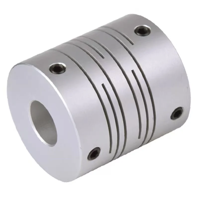 Aluminum Alloy Elastomeric Flexible Hub Coupling 30mm Bore for AGV Wheel Motor Planetary Gearbox High Torque OEM Shaft Couplings