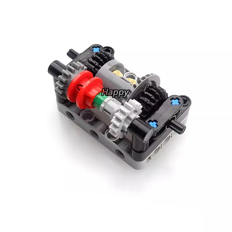 Nuovo arrivo MOC Parti tecniche Building Blocks Mattoni Kit ingranaggi differenziali Set differenziale con cornice tecnica Confezione fai da te