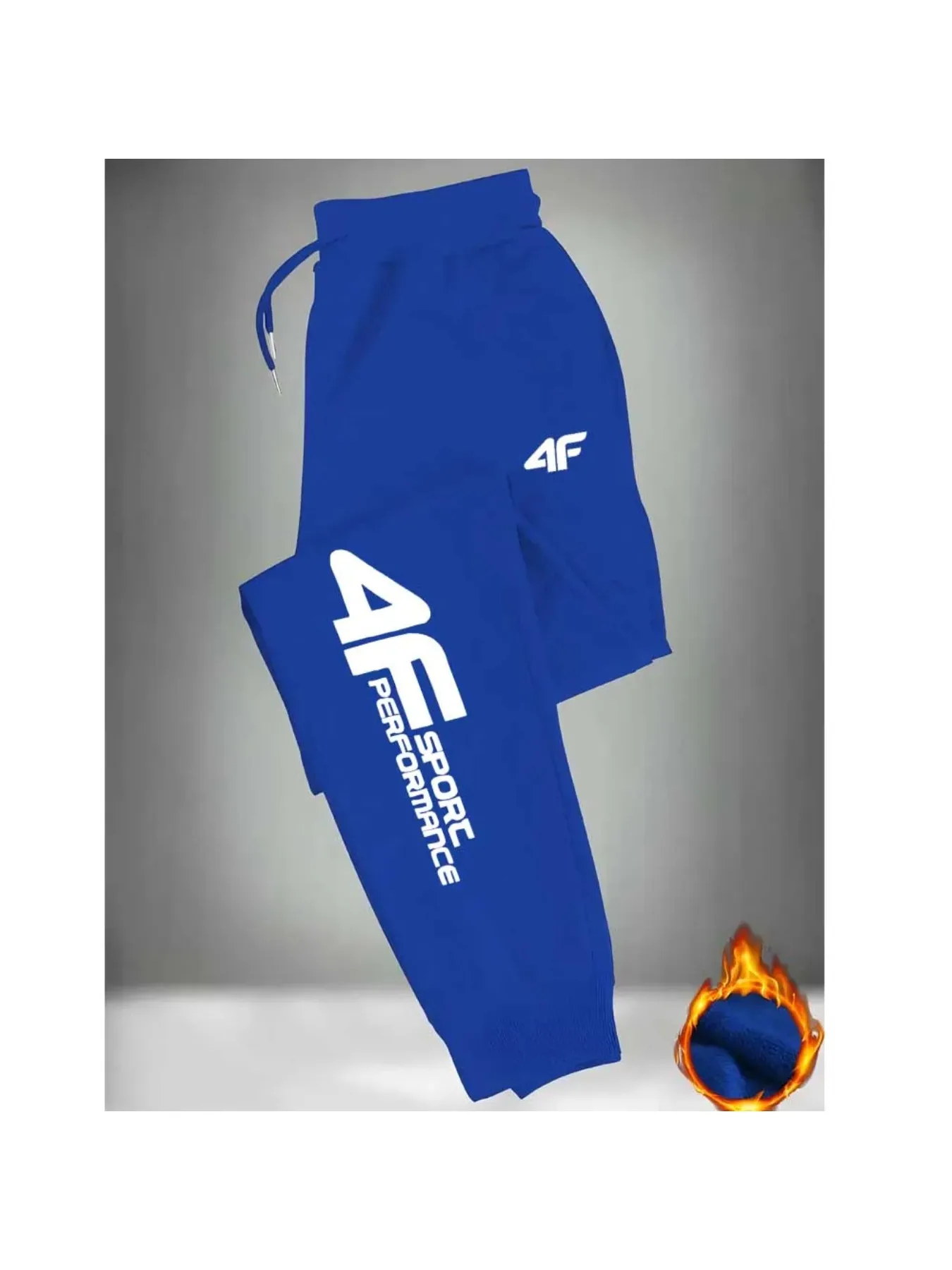 سراويل رياضية خفيفة الوزن ماركة 4F، سراويل رياضية مرنة غير رسمية، جيوب جانبية وأنماط حروف لافتة للنظر، سلسلة 2026 الجديدة #4