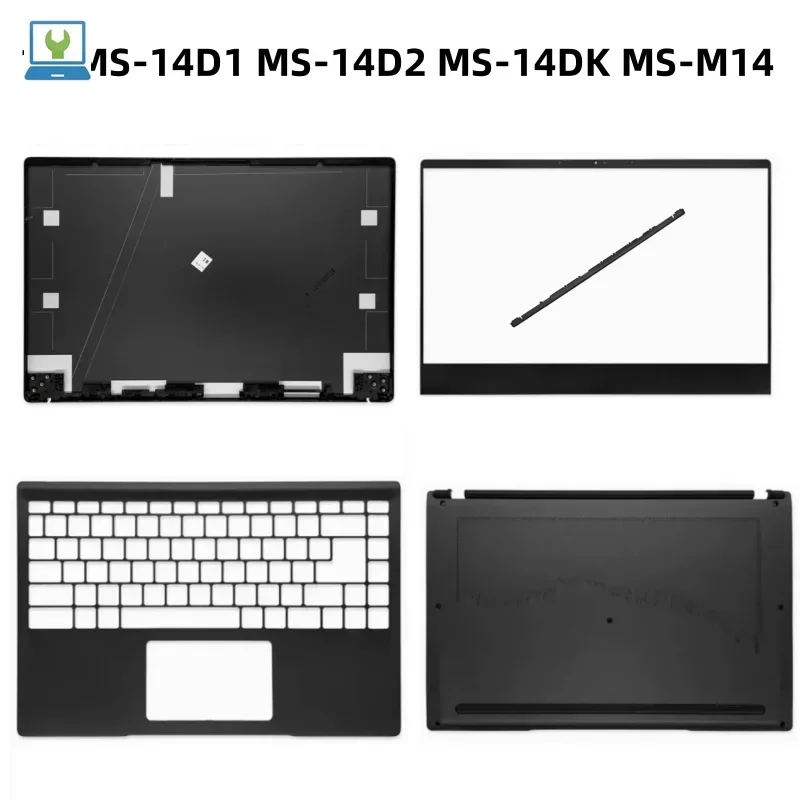 New Laptop LCD Back Bezel Front Frame Top Case Palmrest Upper Bottom Cover Case For Modern 14 MS-14D1 MS-14D2 MS-14DK MS-M14
