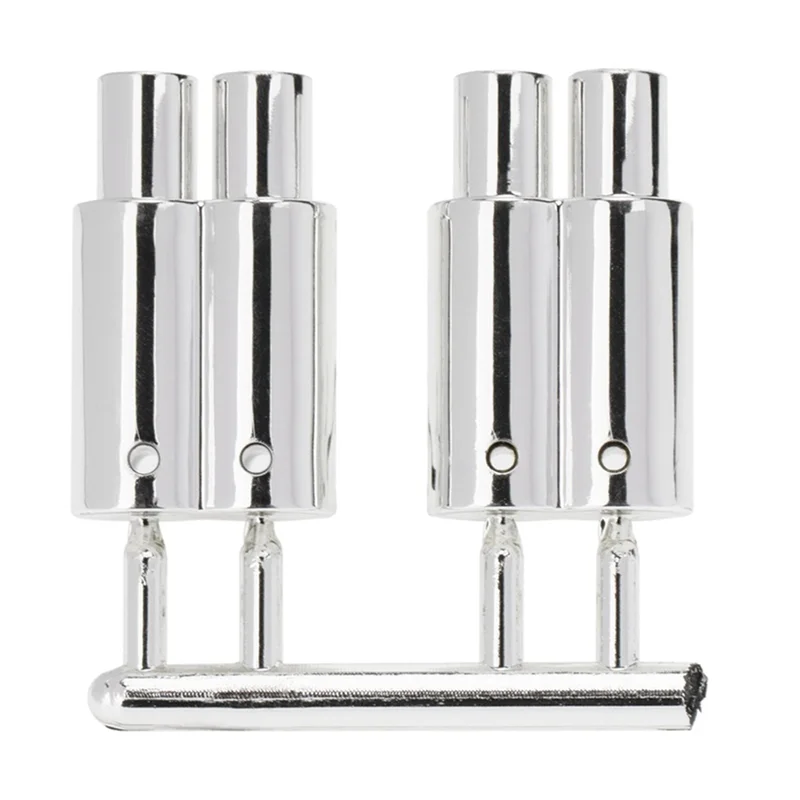 المزدوج المخرج العادم الأنابيب العادم ل 1/10 RC سيارة عربات التي تجرها الدواب على الطرق الوعرة Traxxas Tamiya HSP HPI كيوشو أجزاء الديكور