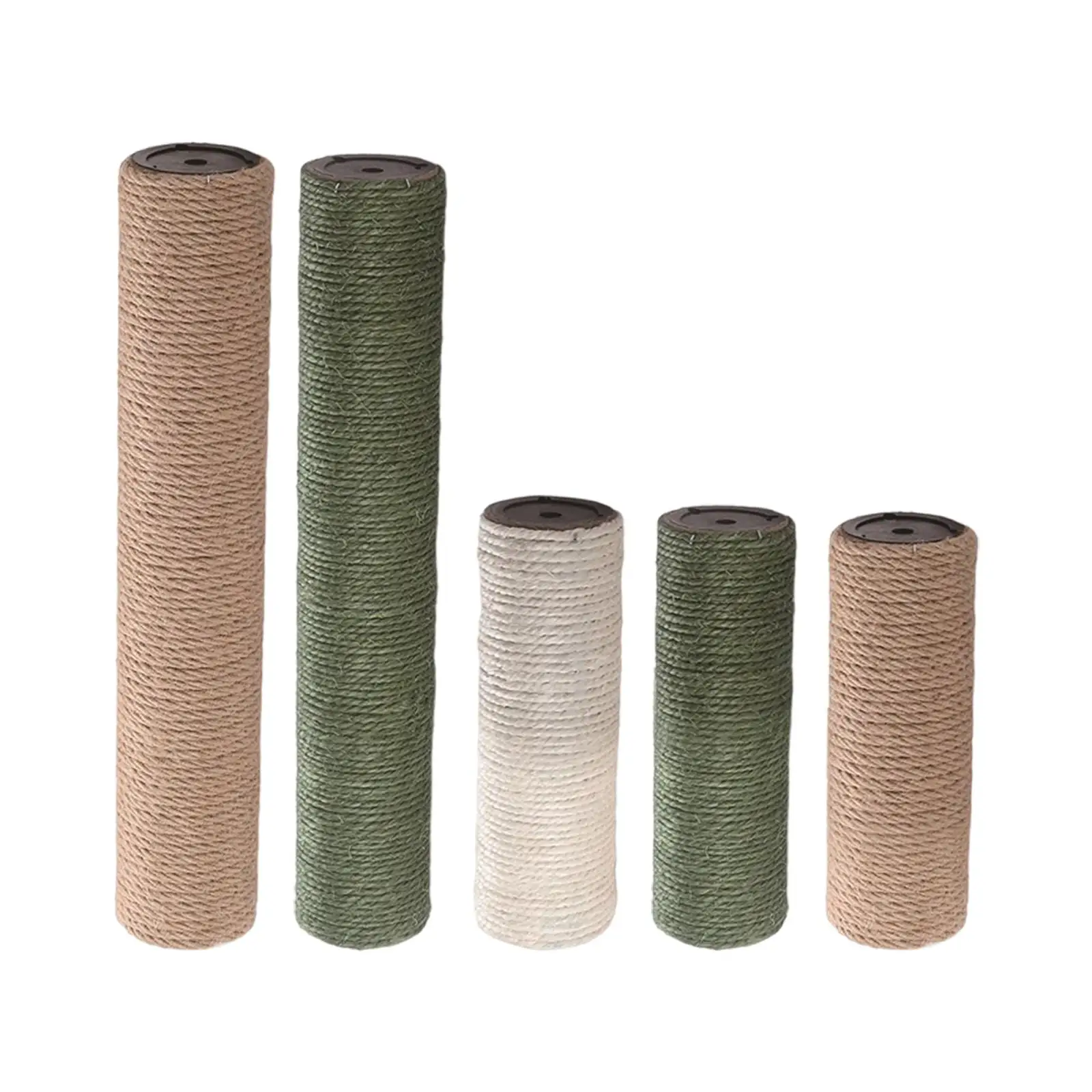 1Pack Scratch Post Refill Pole Indoor Kitten Kitty Sofa Furniture Protector Dia 7cm Cat Tower Cat Scratching Post Replacement
