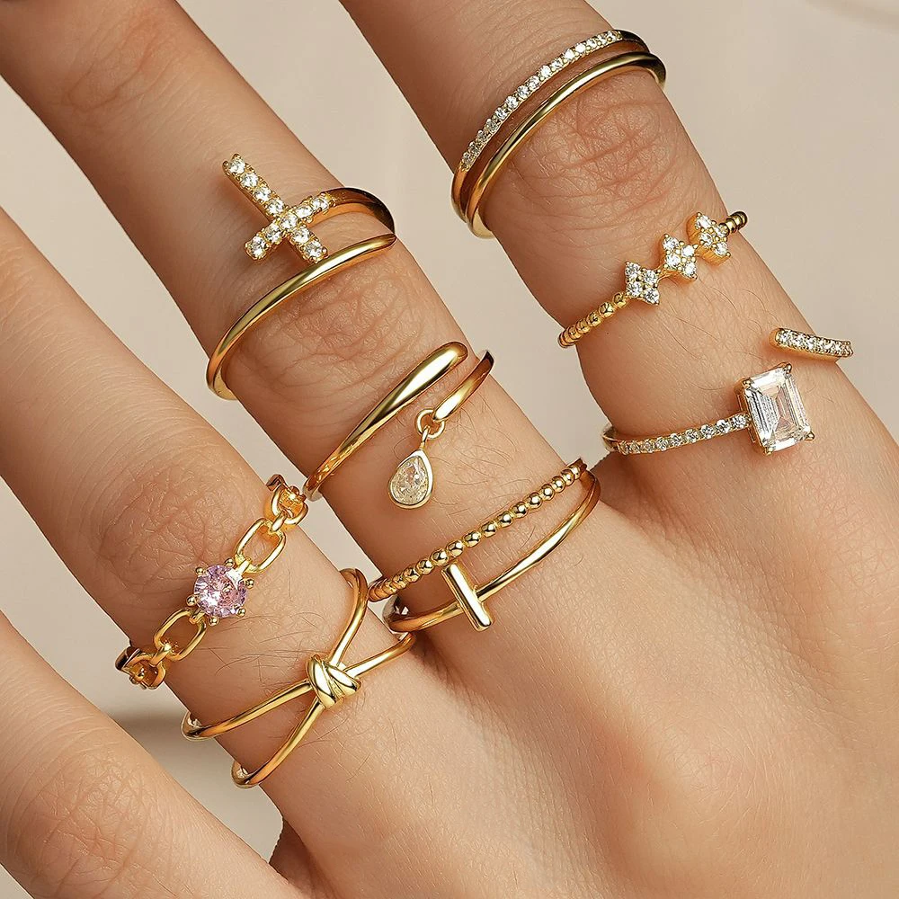 

Настоящее серебро 925 пробы, модное мини-обручальное кольцо с цирконом для женщин, женские кольца из золота 18 карат, ювелирные изделия, подарок anillos