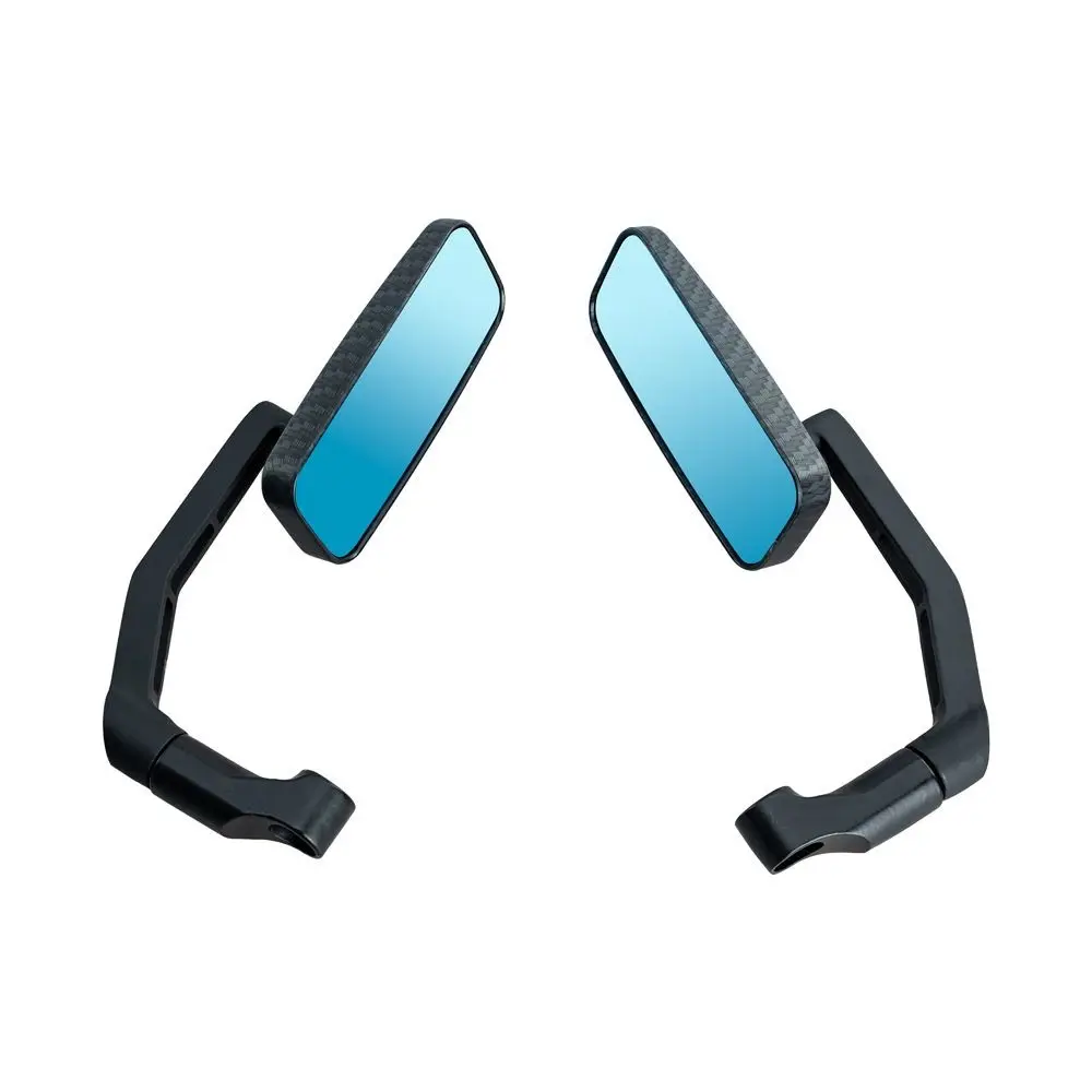 

Anti-Glare Motorcycle Side Mirror Adjustable Blue Glass Rear View Mirror For Scooter 8mm and 10mm Screws High Definition
