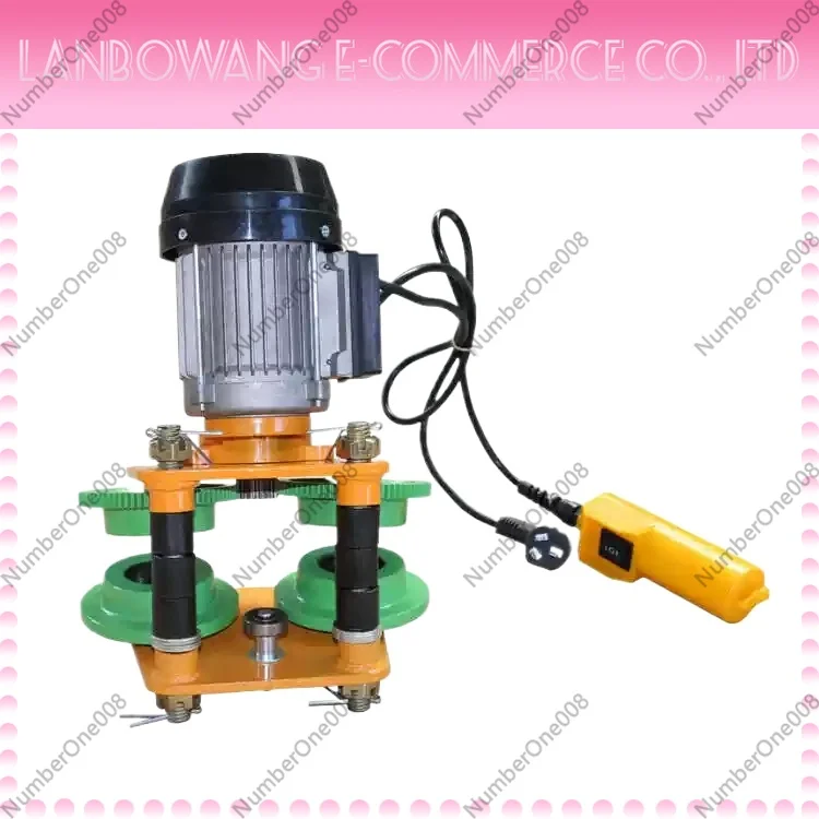1 Ton Mini Electric Hoist with I-Beam Trolley 12M, Portable Overhead Crane for Garage Warehouse Factory Lifting