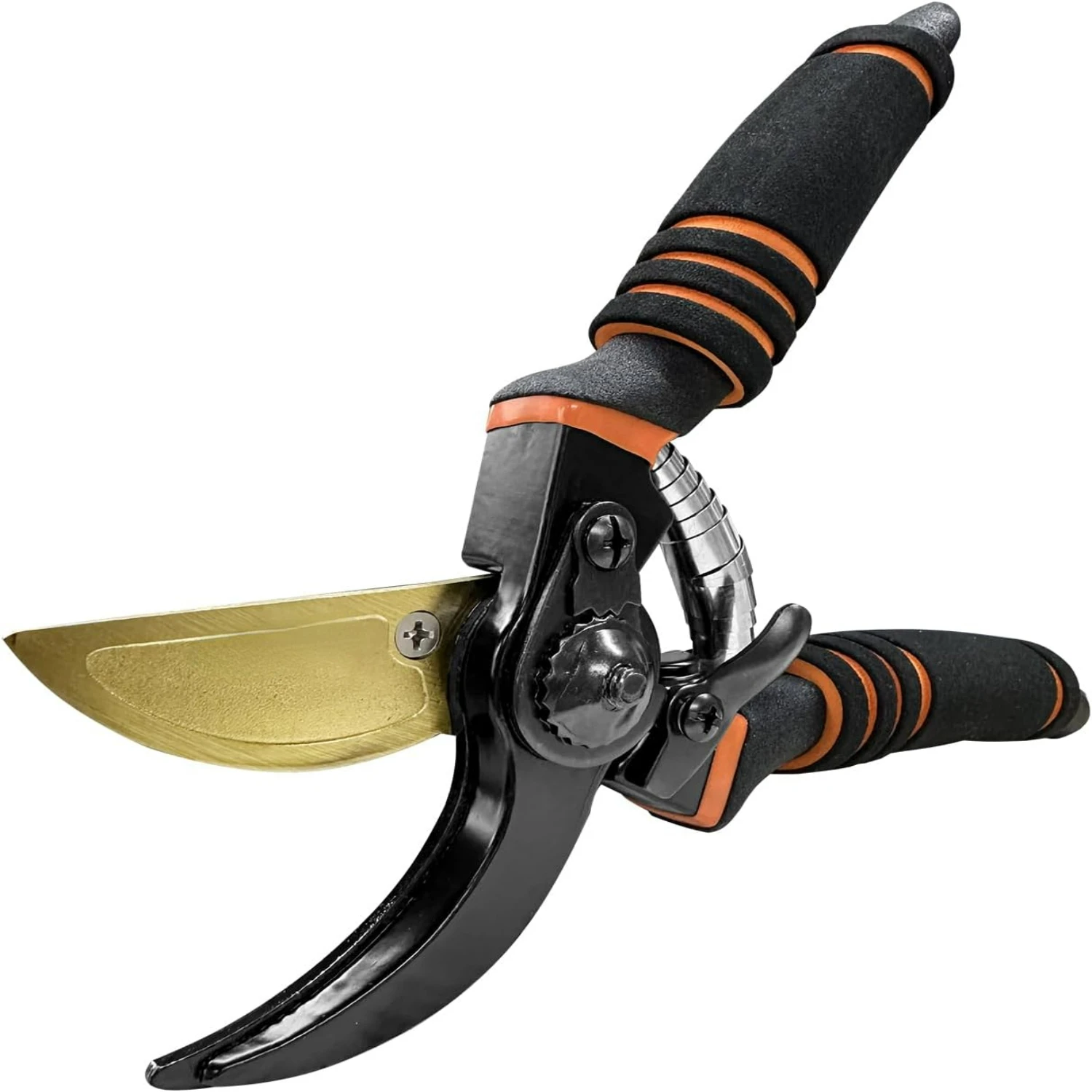 

Efficient, Premium, and Precise 8.5" Professional Bypass Pruning Shears with SK5 Blade - Reliable Garden Clippers for Easy and P