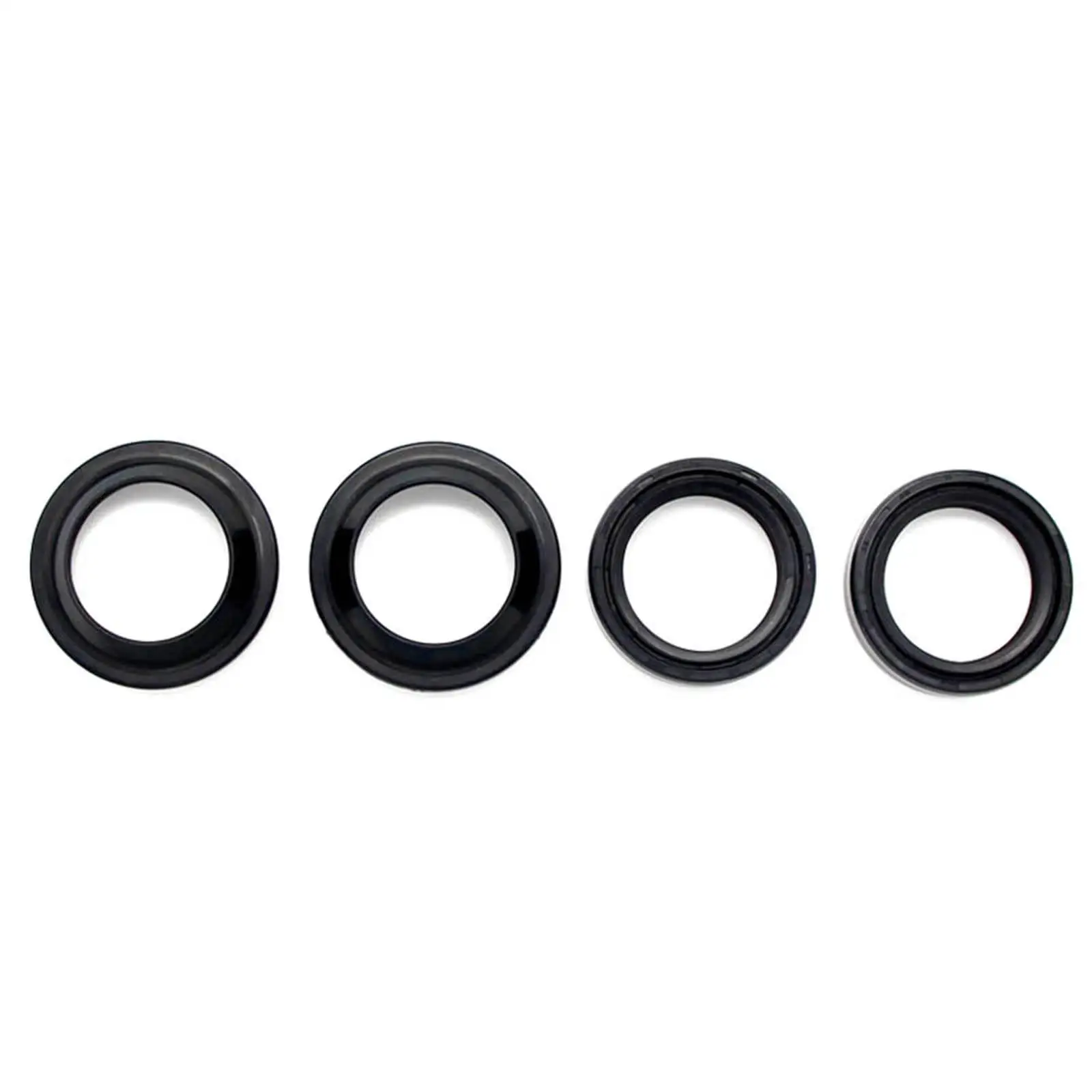 

Комплект сальников и пыльников передней вилки для мотоциклов, запчасти для ремонта, 35x48x11 мм, черный, для Honda CB550F Supersport