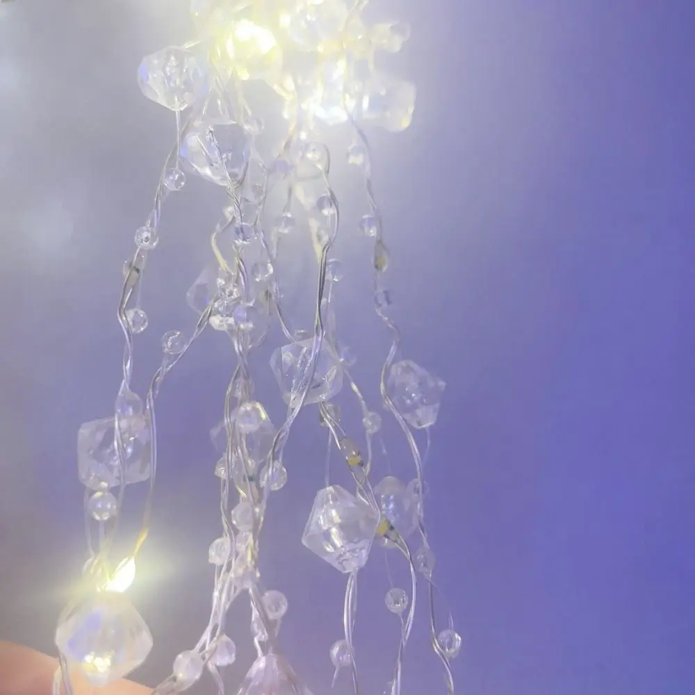 Creative 10m LED String Lights Secure Portable LED Copper Wire Lights Battery Operated Plastic Festival Light Party