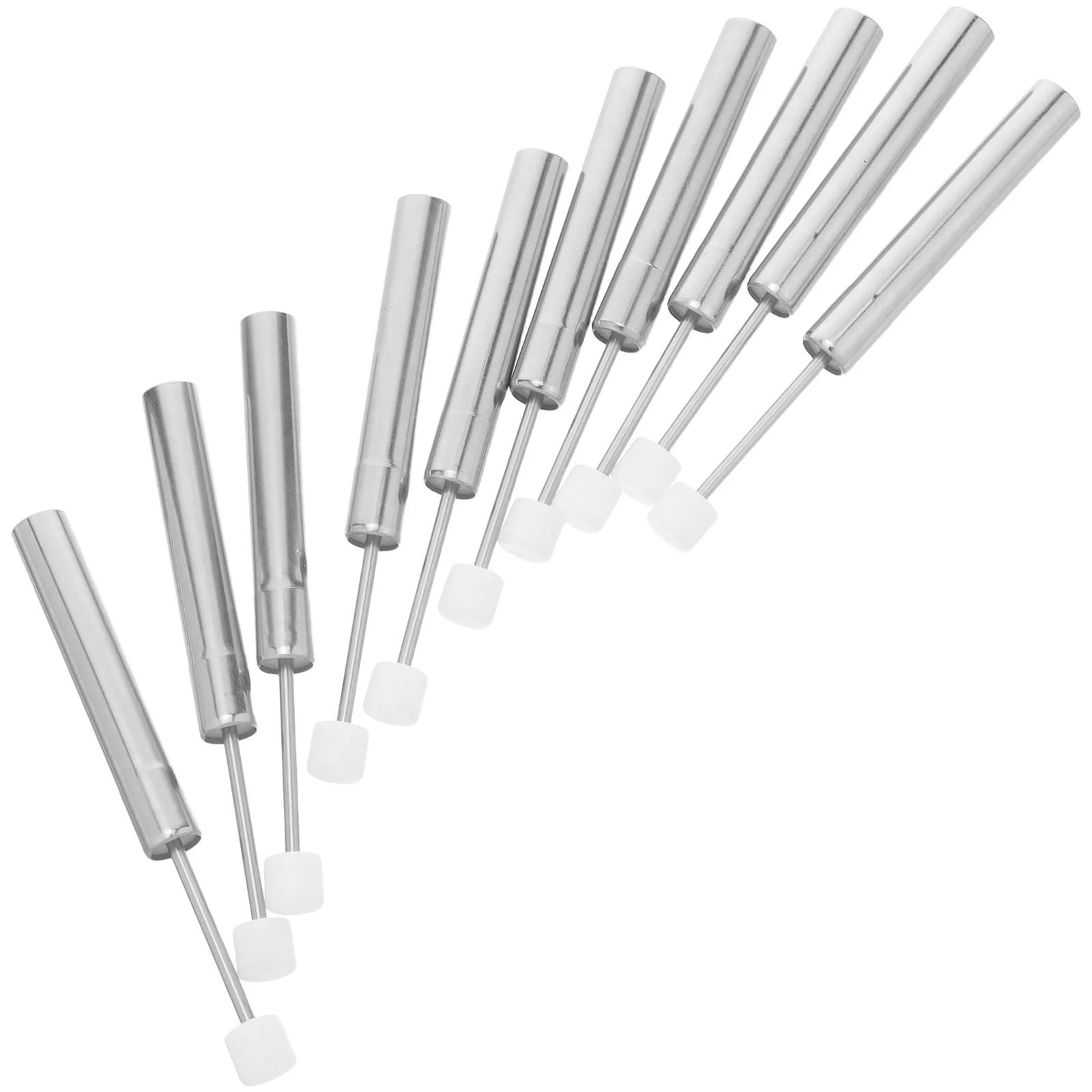 

10pcs Highprecision Hydraulic Trash Can Damper Replacement For Kitchen Office Silent Close Nickelplated Iron Universal