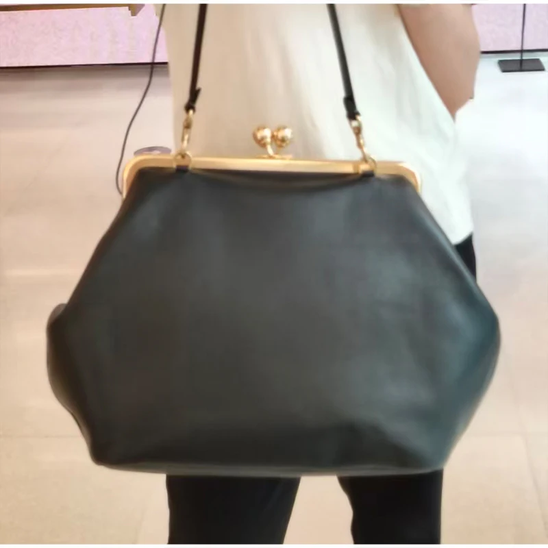 Marken-Damenhandtasche Exquisites Unregelmäßiges Design Muschel-Handtasche Luxuriöse Große Kapazität Clip-Clutch Elegante Abendtasche – Detail 12