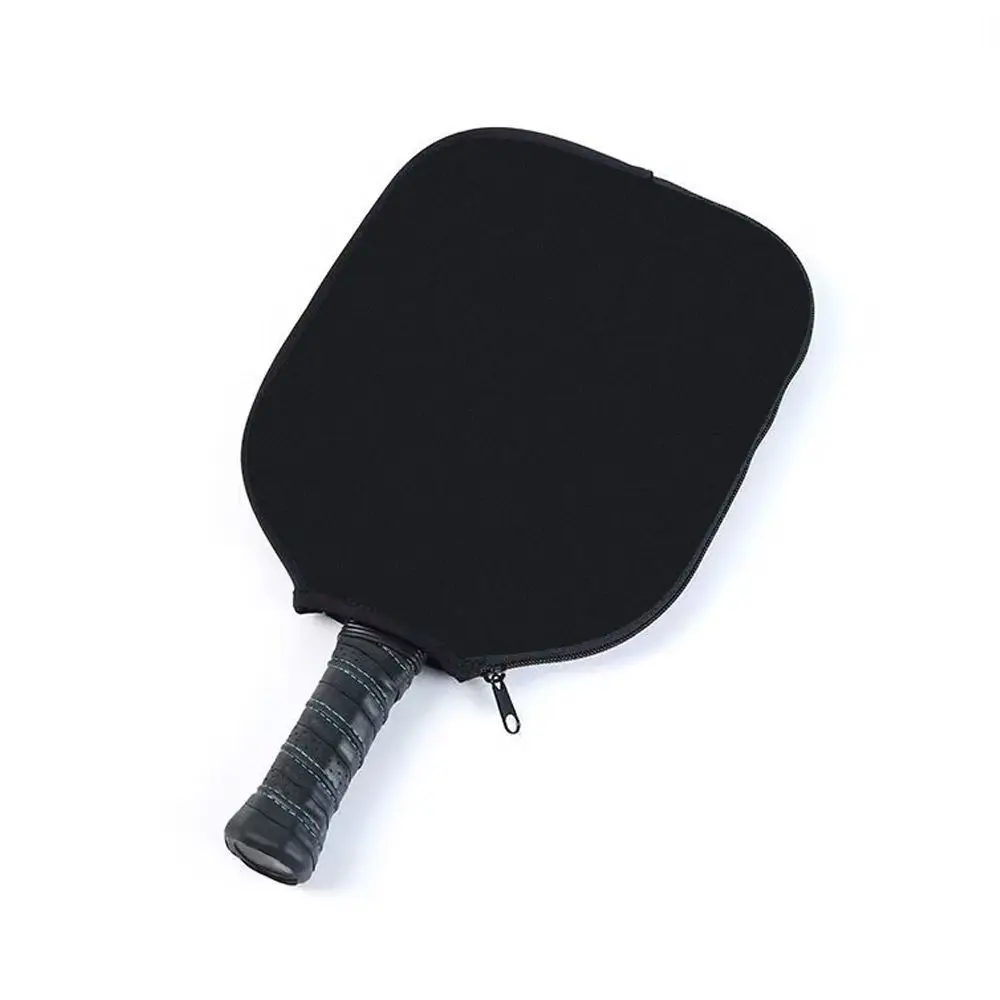 Neoprene Pickleball Paddle Covers Waterproof Zipper Design Pickleball Storage Bag Racket Sleeve Shock Absorbent