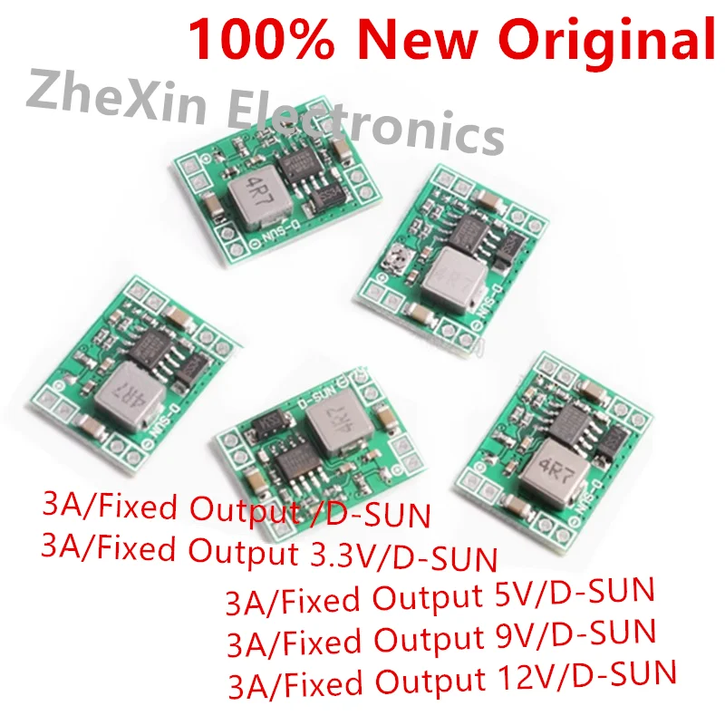 2PCS/Lot   3A Adjustable Voltage Reduction Module DC-DC Stabilized Power Supply MP1584EN Ultra Small Size
