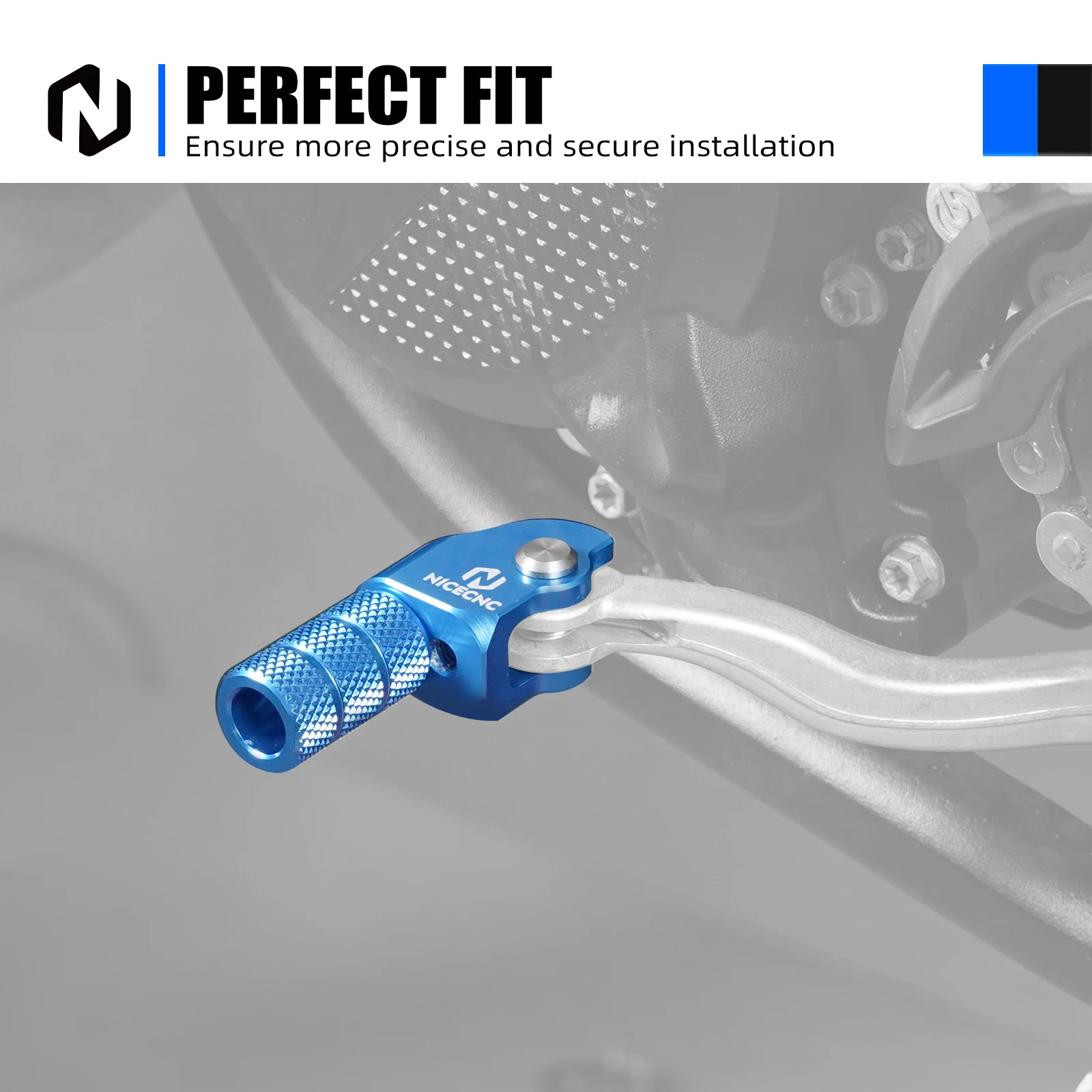 

NICECNC For Husqvarna 2017-2024 TE 300 TE 250 TE 300i FE 250 FE 350 FE 450 501 TX 300 Adjustable Gear Shift Lever Tip FC TC 2016